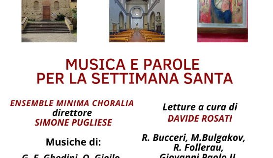 Musica e parola per la settimana santa